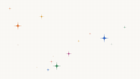 Twinkling stars