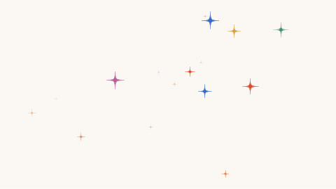 Twinkling stars